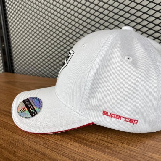 Boné São Paulo Bordado Frontal e Lateral 6 Gomos