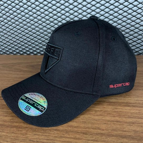 Boné São Paulo Bordado Frontal e Lateral Polinext Americano