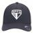Boné São Paulo Silk Frontal Aba Tricolor Supercap Preto - Preto