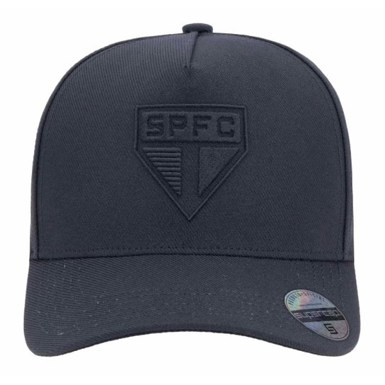 Boné São Paulo SuperCap Aba Curva All Black - Masculino Tamanho:Único;Cor:;Gênero:Masculino