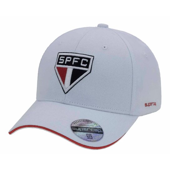 Boné São Paulo SuperCap Símbolo Bordado Aba Curva - Masculino Tamanho:Único;Cor:;Gênero:Masculino