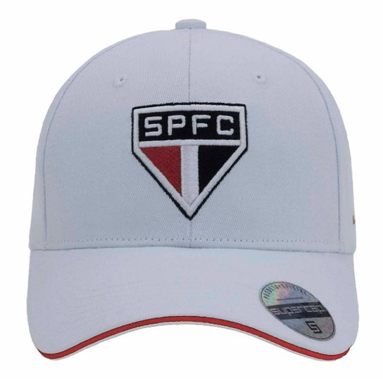 Boné São Paulo SuperCap Símbolo Bordado Aba Curva - Masculino Tamanho:Único;Cor:;Gênero:Masculino