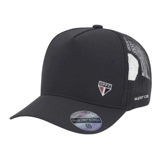 Boné SuperCap São Paulo Trucker Bordado