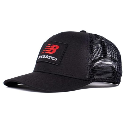 Boné Unissex New Balance Trucker Preto