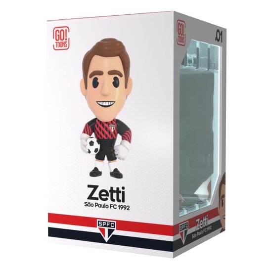 Boneco Oficial do Zetti Go! Toons São Paulo FC 1992