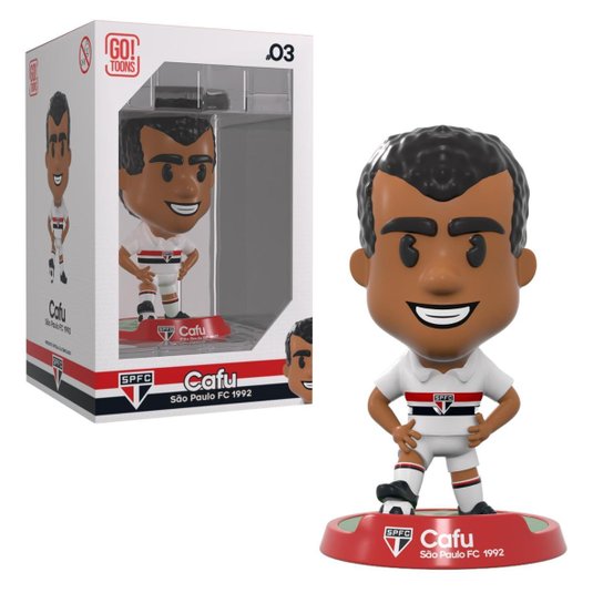 Cafu São Paulo FC 1992 Miniatura Colecionável Oficial