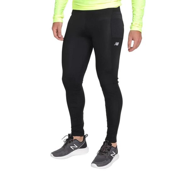Calça Legging New Balance Accelerate Masculina Preto