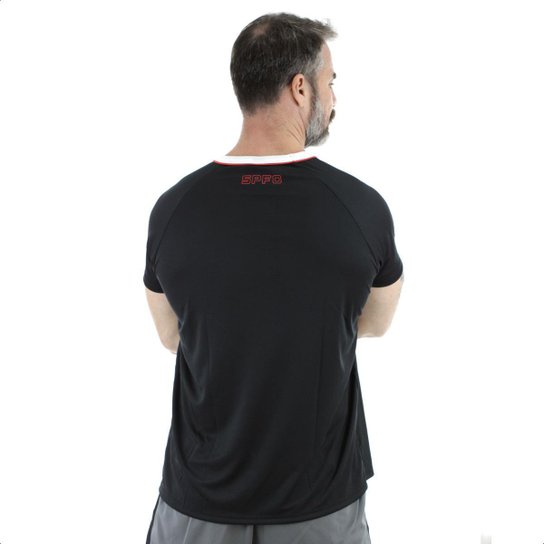 Camisa Braziline São Paulo Pristine Preta - Masculina