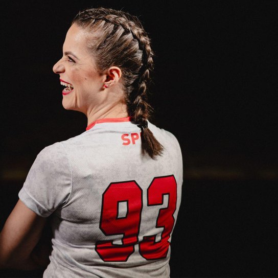 Camisa do SÃO PAULO FC Feminina Original DOMAIN 93 Oficial Licenciada