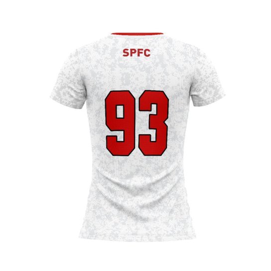 Camisa do SÃO PAULO FC Feminina Original DOMAIN 93 Oficial Licenciada