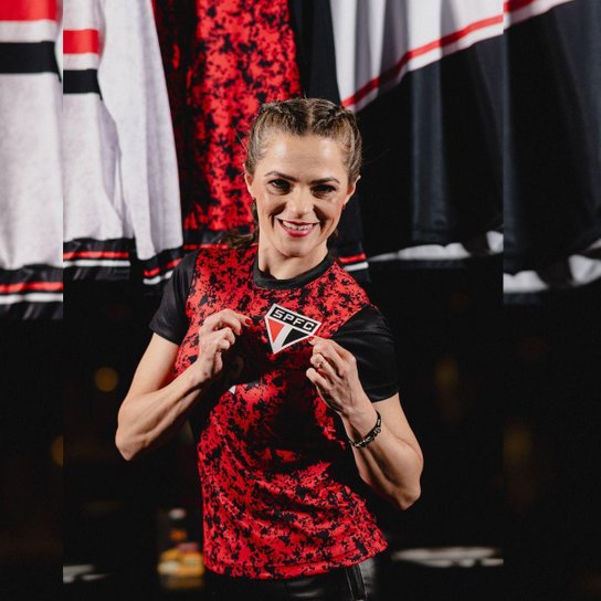 Camisa do SÃO PAULO FC Feminina Original FAITH Oficial Licenciada