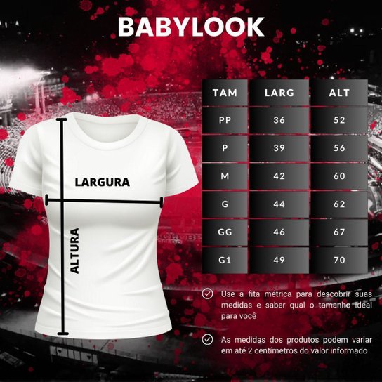 Camisa do SÃO PAULO FC Feminina Original Plus Size FAITH Oficial Licenciada