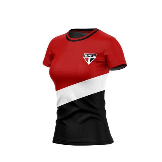 Camisa do SÃO PAULO FC Feminina Original Strong Oficial Licenciada