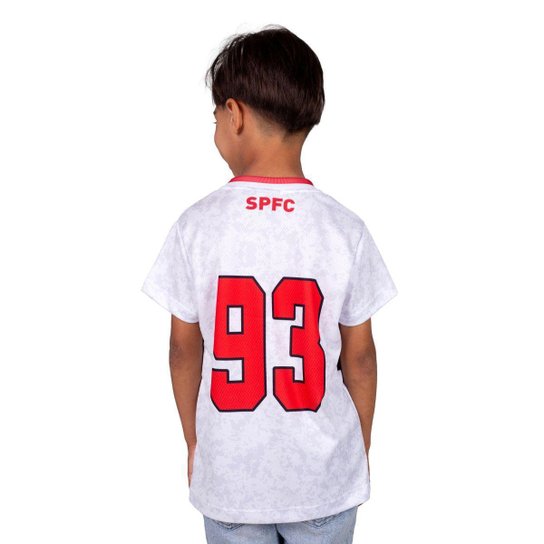 Camisa do SÃO PAULO FC Infantil Original DOMAIN 93 Oficial Licenciada