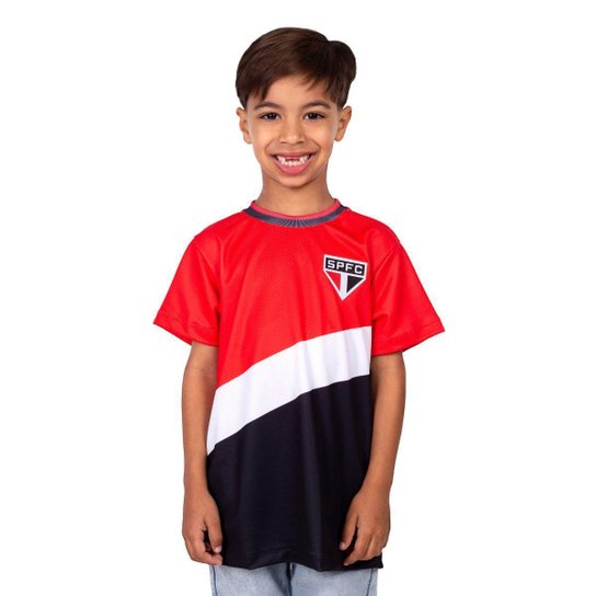 Camisa do SÃO PAULO FC Infantil Original Strong Oficial Licenciada SPFC