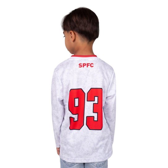 Camisa do SÃO PAULO FC Original Infantil Domain 93 Oficial Licenciada