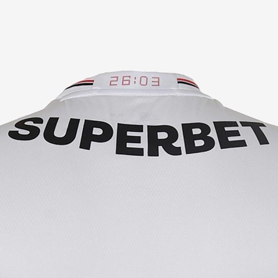 Camisa do São Paulo I 25 New Balance Masculina Torcedor