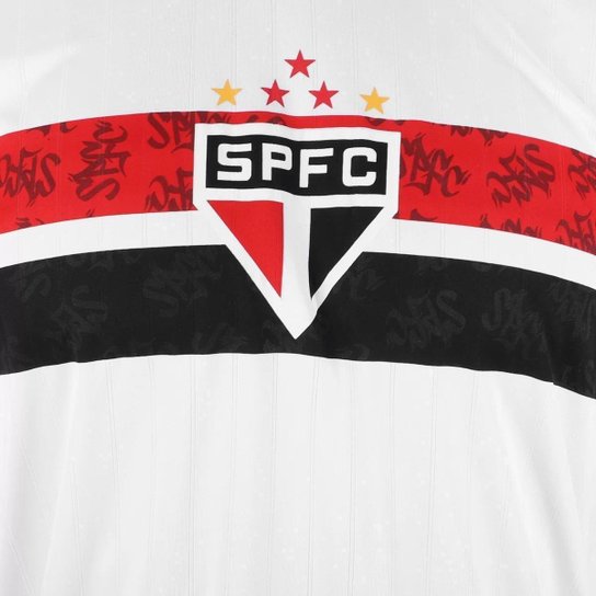 Camisa do São Paulo Infantil Stencil Oficial Braziline