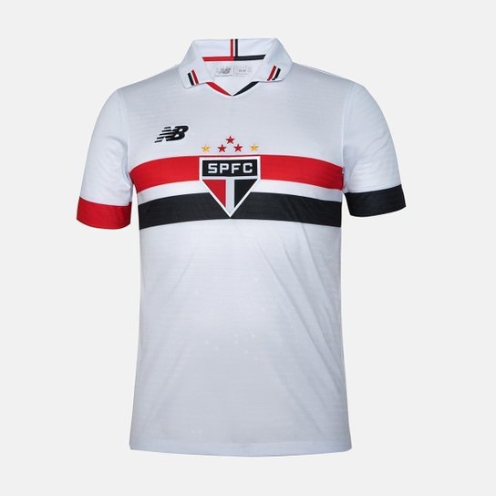 Camisa Home São Paulo 2024 Torcedor Masculina New Balance