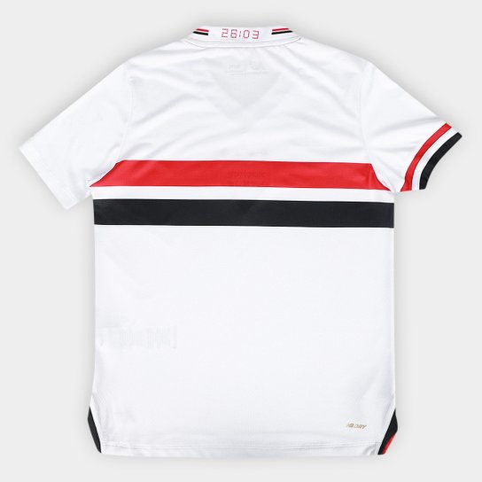 Camisa Infantil São Paulo I 25/26 Torcedor New Balance