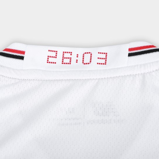 Camisa Infantil São Paulo I 25/26 Torcedor New Balance