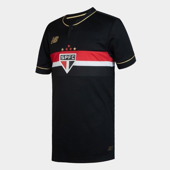 Camisa Infantil São Paulo III 25/26 Torcedor Comemorativa New Balance
