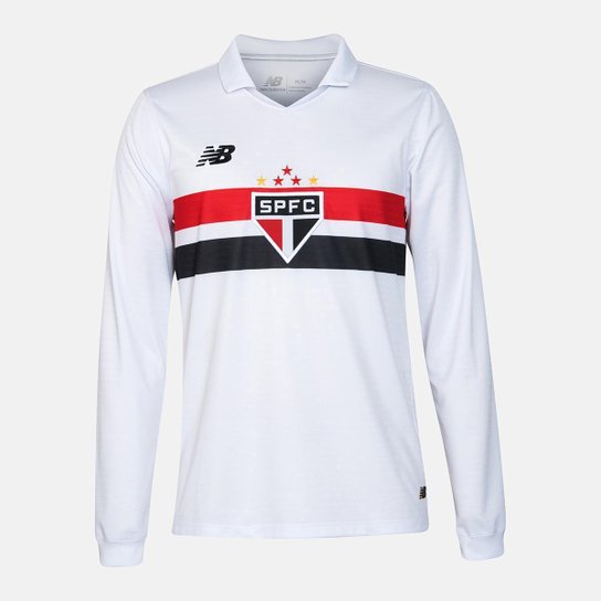 Camisa Manga Longa Home São Paulo New Balance Masculina