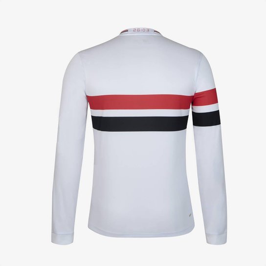 Camisa Manga Longa New Balance São Paulo I 2025 Masculina