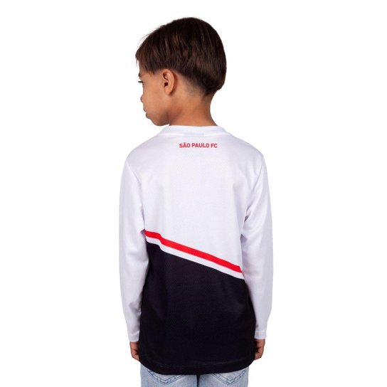Camisa Manga Longa SÃO PAULO FC Infantil Original CHAMPIONS 92 Oficial Licenciada