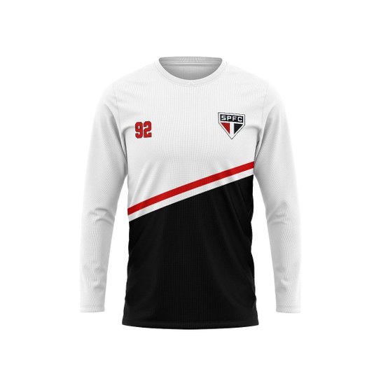 Camisa Manga Longa SÃO PAULO FC Original Strong Oficial Licenciada