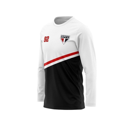 Camisa Manga Longa SÃO PAULO FC Original Strong Oficial Licenciada
