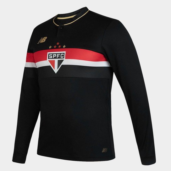 Camisa Manga Longa São Paulo III 25/26 s/n Jogador Comemorativa New Balance Masculina