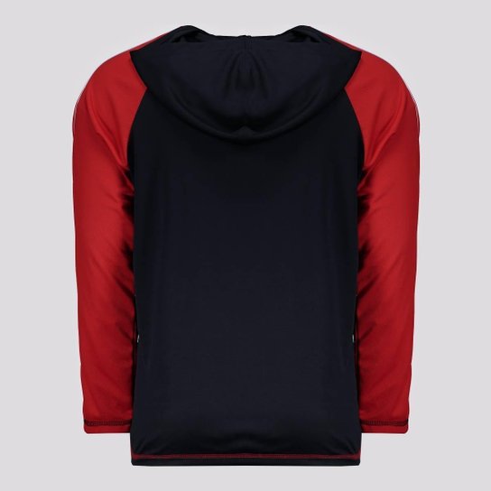 Camisa Manga Longa São Paulo Laçado Preta