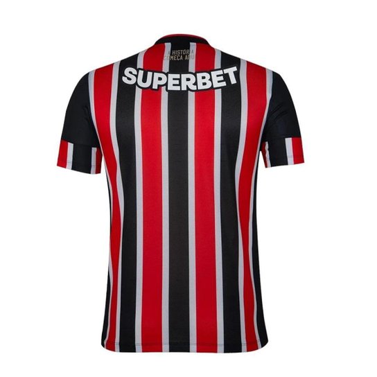 Camisa New Balance Away São Paulo 2024 Com Patrocínio Masculina