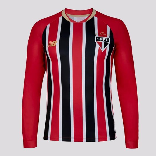 Camisa New Balance Manga Longa São Paulo II 2025 Masculina