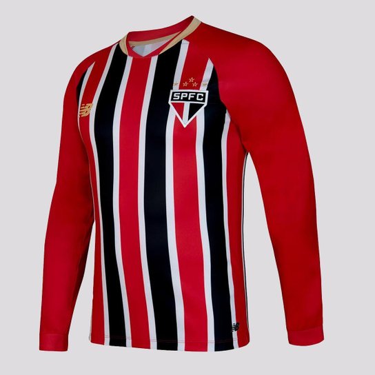 Camisa New Balance Manga Longa São Paulo II 2025 Masculina