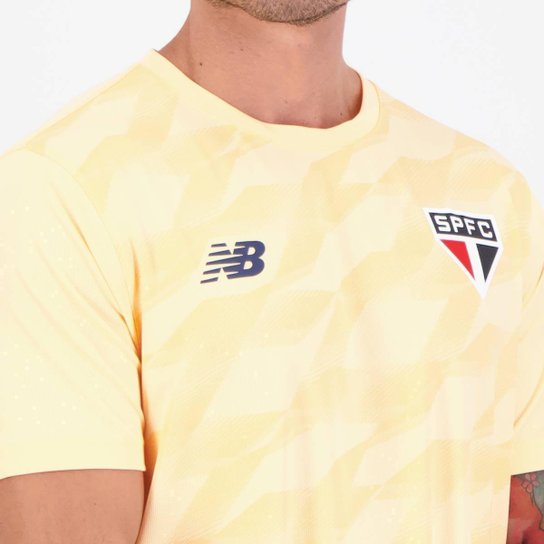 Camisa New Balance São Paulo 2024 Treino Laranja
