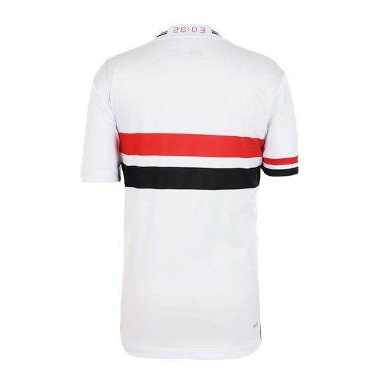 CAMISA NEW BALANCE SÃO PAULO F.C 1 2025 JUVENIL - TORCEDOR - BRANCO 12
