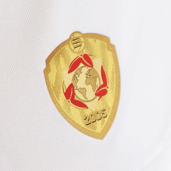 CAMISA NEW BALANCE SÃO PAULO F.C 1 2025 JUVENIL - TORCEDOR - BRANCO 12