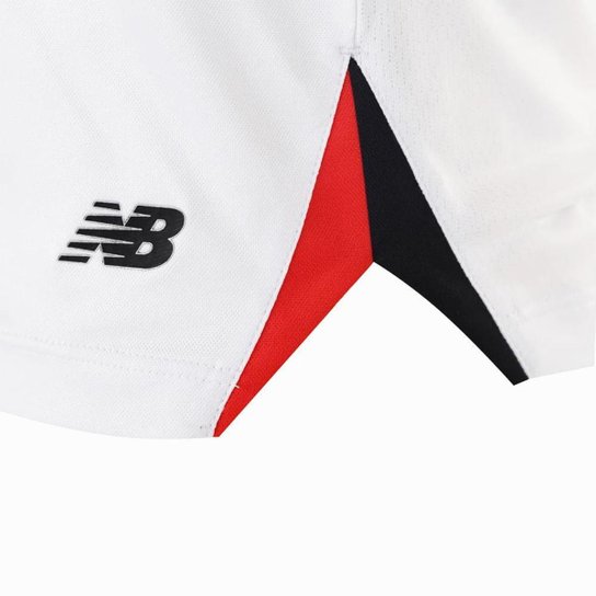 CAMISA NEW BALANCE SÃO PAULO F.C 1 2025 JUVENIL - TORCEDOR - BRANCO 12
