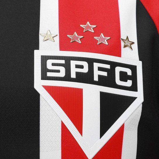 CAMISA NEW BALANCE SÃO PAULO F.C II 2025 MASCULINO - JOGADOR - VERM/PTO GGGGG