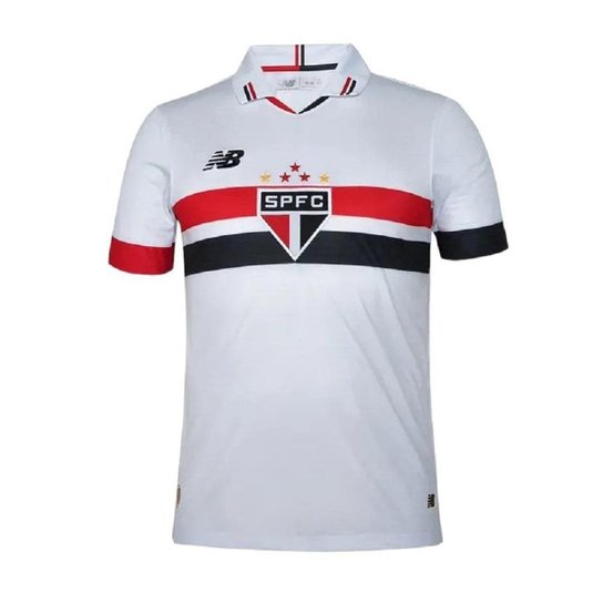 Camisa New Balance São Paulo Home 2024 Torcedor Masculino
