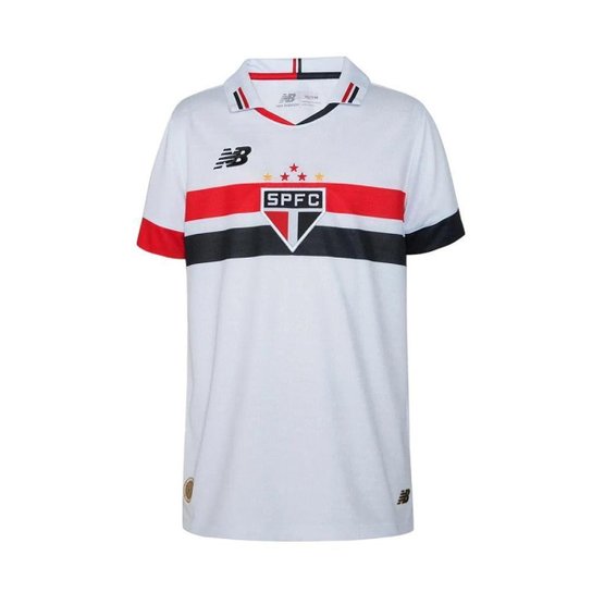 Camisa New Balance São Paulo Home Torcedor 2024 Infantil