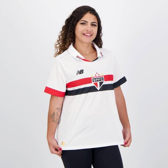 Camisa New Balance São Paulo I 2024 Feminina
