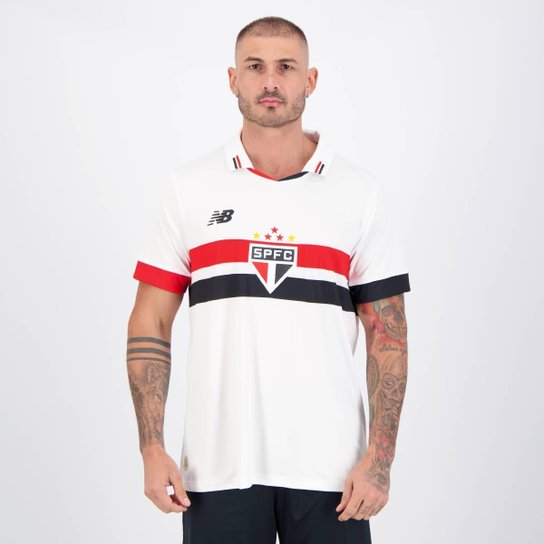 Camisa New Balance São Paulo I 2024 Jogador