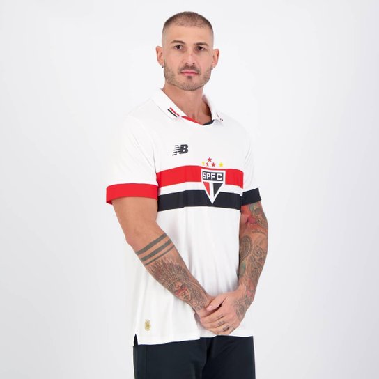 Camisa New Balance São Paulo I 2024 Jogador