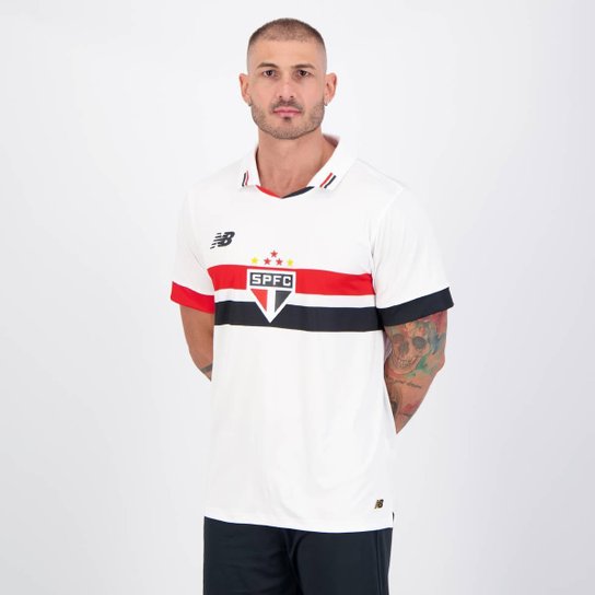 Camisa New Balance São Paulo I 2024 Jogador