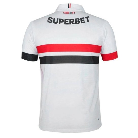 Camisa New Balance São Paulo I Torcedor 2024/25 Masculina - Branco 2GG