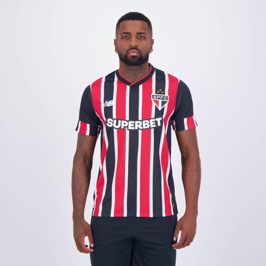 Camisa New Balance São Paulo II 2024 Com Patrocínio