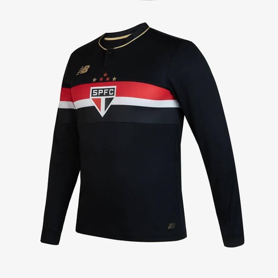 Camisa New Balance São Paulo III 2025 Manga Longa Jogador